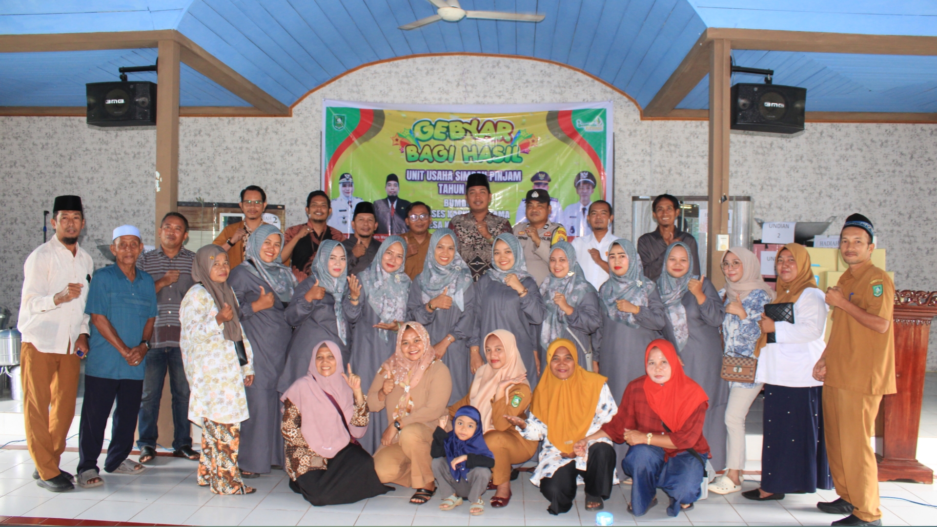 Gebyar Bagi Hasil Unit Simpan Pinjam Tahun 2024 Di Desa Kembung Luar