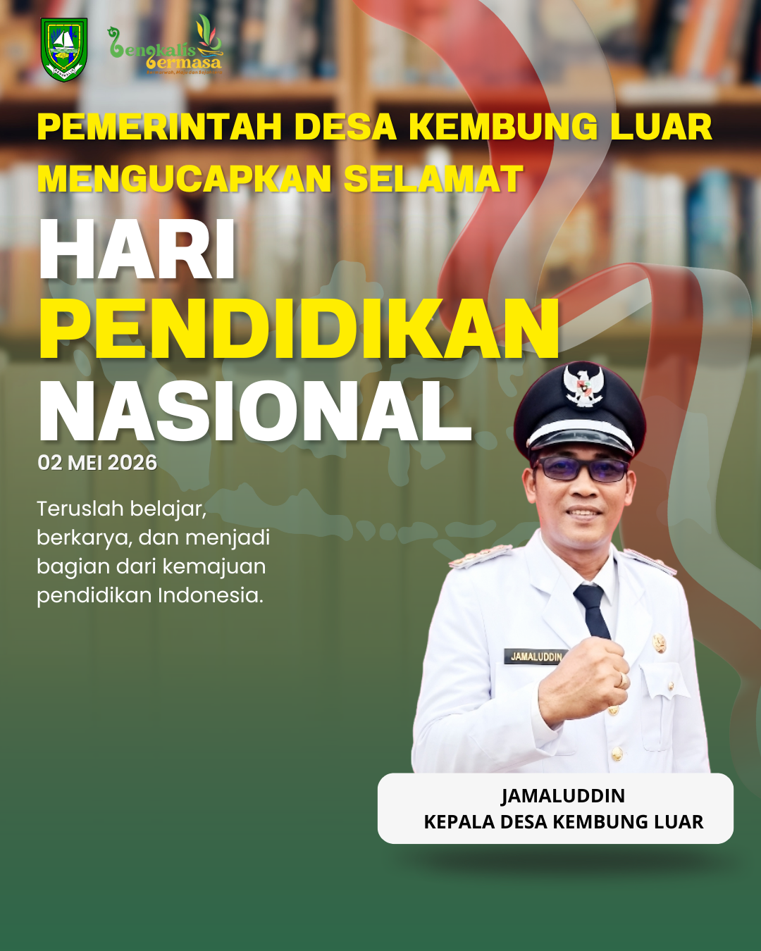 SELAMAT MEMPERINGATI HARI PENDIDIKAN NASIONAL