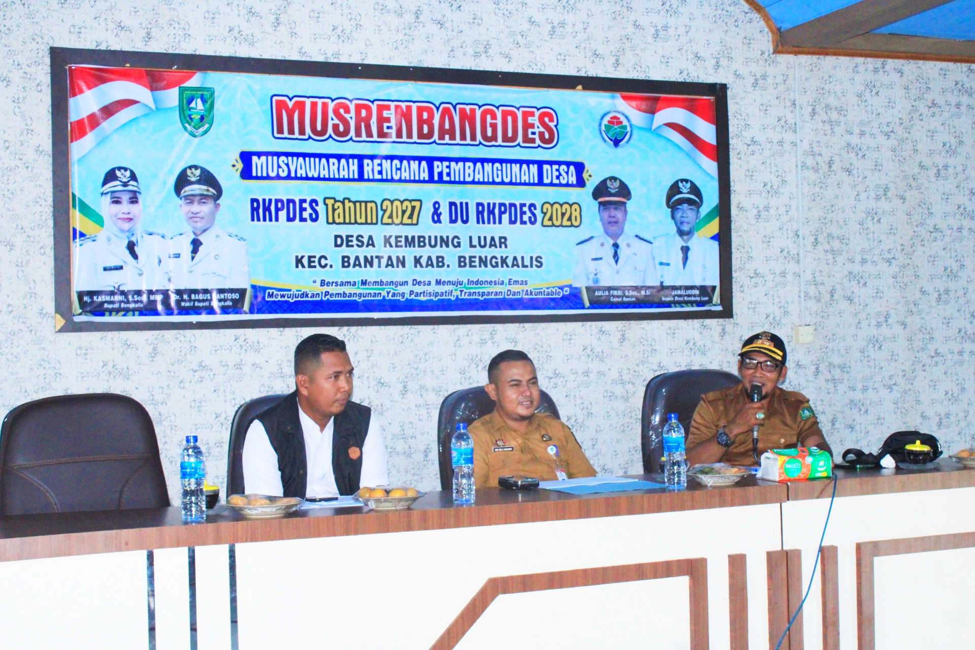 Musyawarah Rencana Pembangunan Desa ( MUSREMBANGDES ) Tahun 2027-2028 Desa Kembung Luar .
